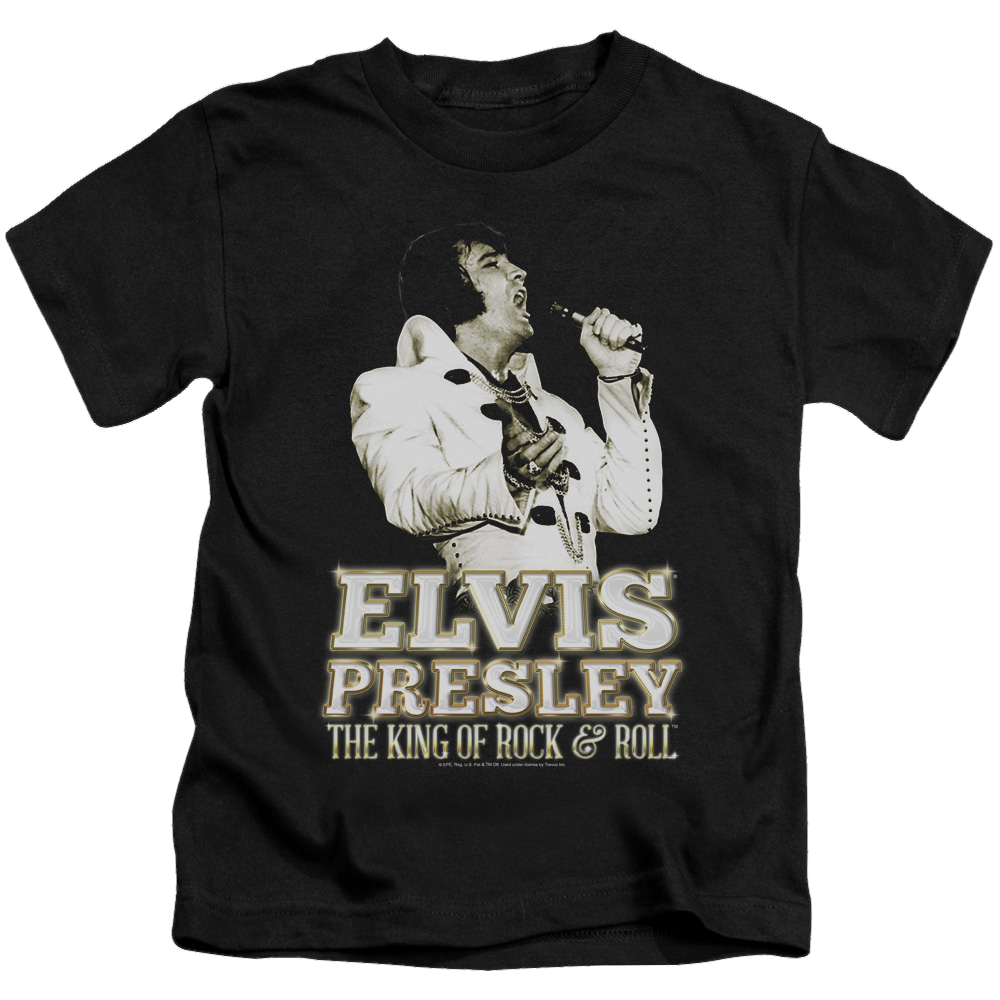 Elvis Presley Golden - Kid's T-Shirt (Ages 4-7) Kid's T-Shirt (Ages 4-7) Elvis Presley