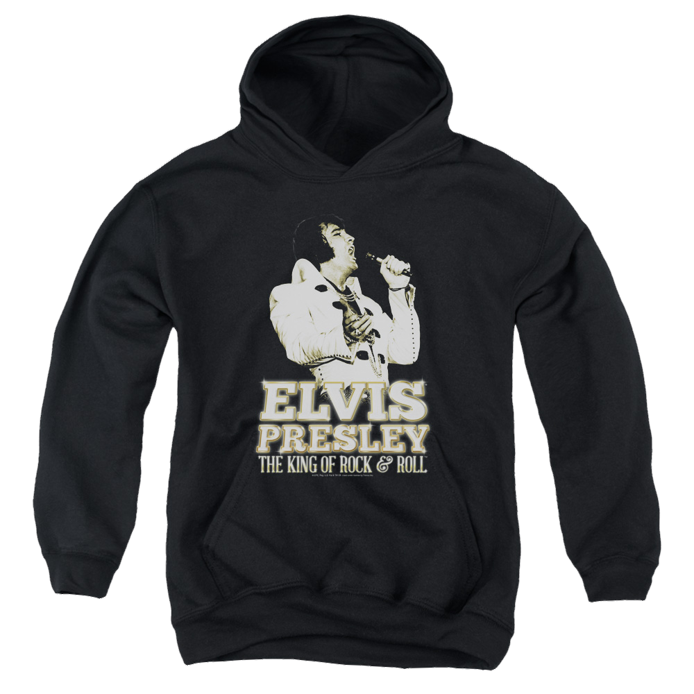 Elvis Presley Golden - Youth Hoodie (Ages 8-12) Youth Hoodie (Ages 8-12) Elvis Presley