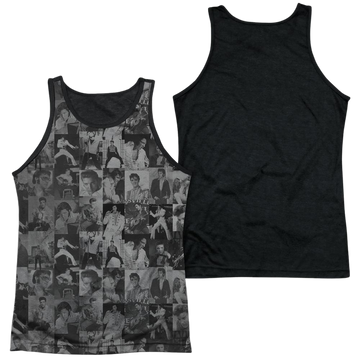 Elvis Presley Tcb Crowd men's black back tank
