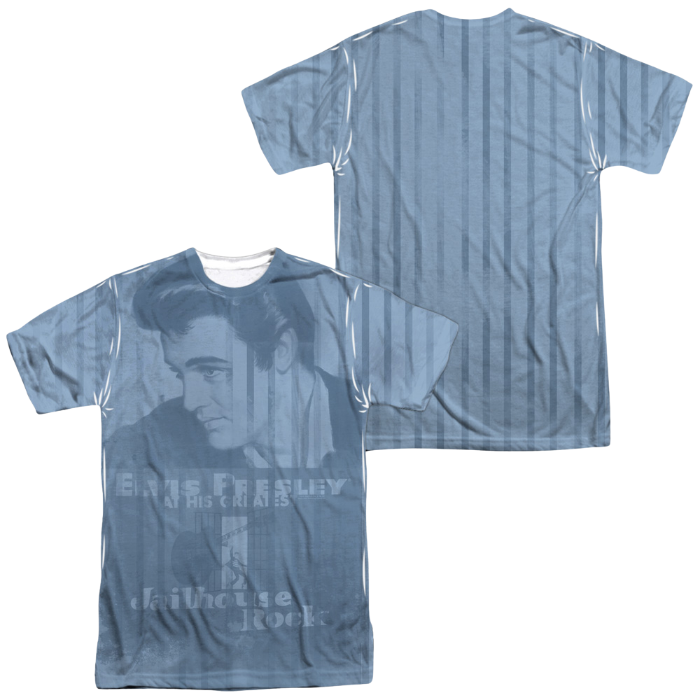 Elvis Presley Jailhouse Poster All Over Men's All Over Print T-Shirt Men's All-Over Print T-Shirt Elvis Presley