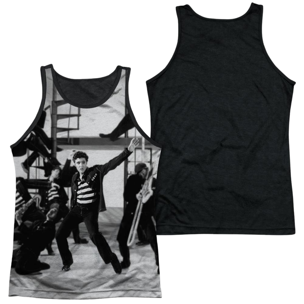 Elvis Presley Jubilant Felons Men's Black Back Tank Men's Black Back Tank Elvis Presley