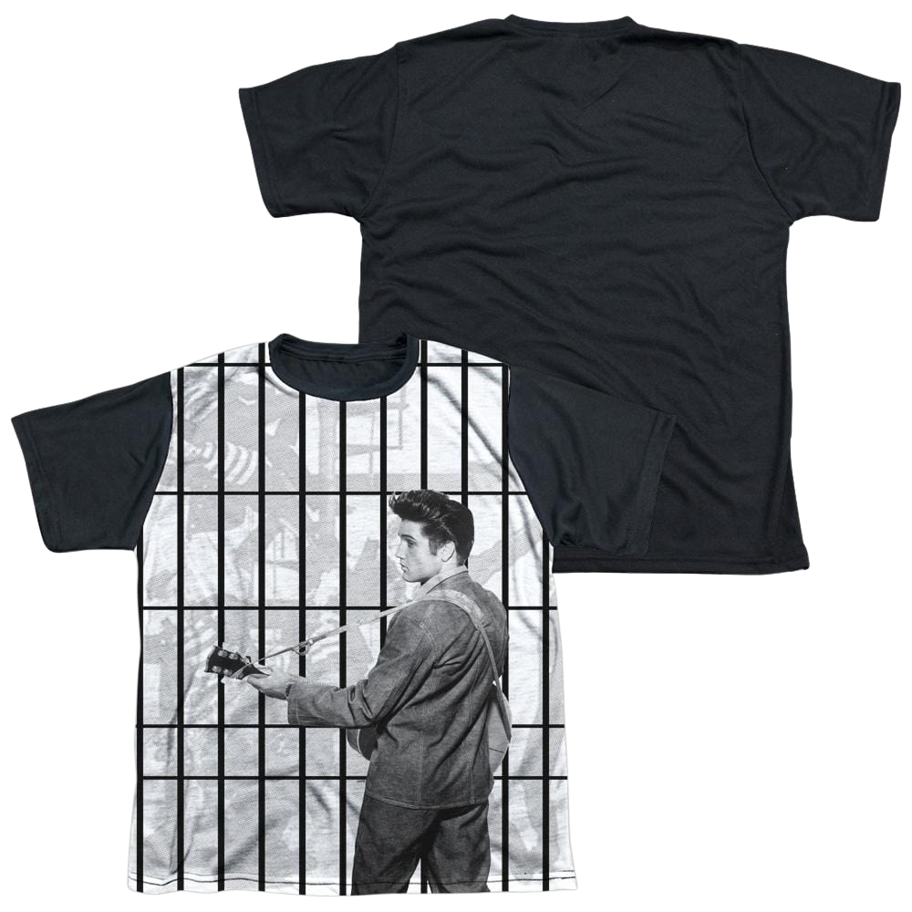 Elvis Presley Whole Cell Block - Youth Black Back T-Shirt (Ages 8-12) Youth Black Back T-Shirt (Ages 8-12) Elvis Presley