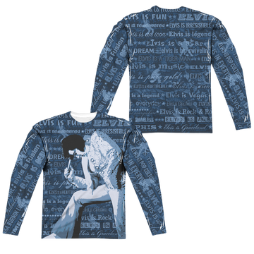 Elvis Presley Is Everything men's all-over print long sleeve