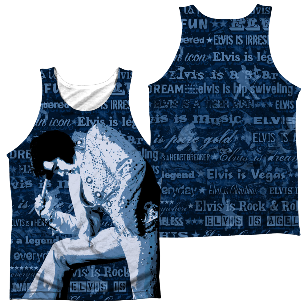Elvis Presley Is Everything Men's All Over Print Tank Men's All Over Print Tank Elvis Presley