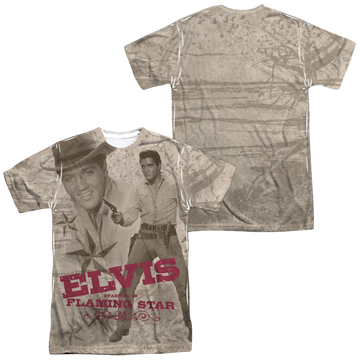 Elvis Presley Flaming Star Men's All Over Print T-Shirt Men's All-Over Print T-Shirt Elvis Presley