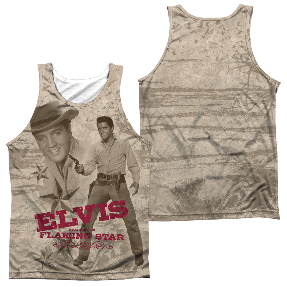 Elvis Presley Flaming Star Men's All Over Print Tank Men's All Over Print Tank Elvis Presley