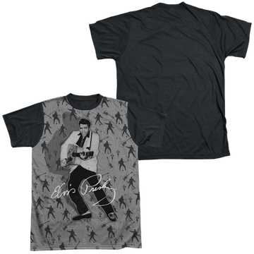 Elvis Presley Rockin All Over men's black back t-shirt
