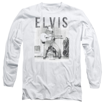 Elvis Presley With The Band - Men's Long Sleeve T-Shirt Men's Long Sleeve T-Shirt Elvis Presley