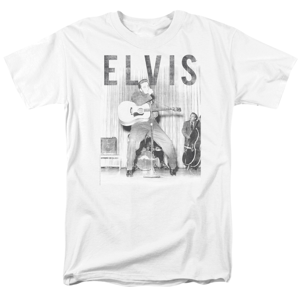 Elvis Presley With The Band - Men's Regular Fit T-Shirt Men's Regular Fit T-Shirt Elvis Presley