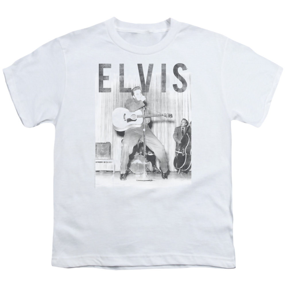 Elvis Presley With The Band - Youth T-Shirt (Ages 8-12) Youth T-Shirt (Ages 8-12) Elvis Presley