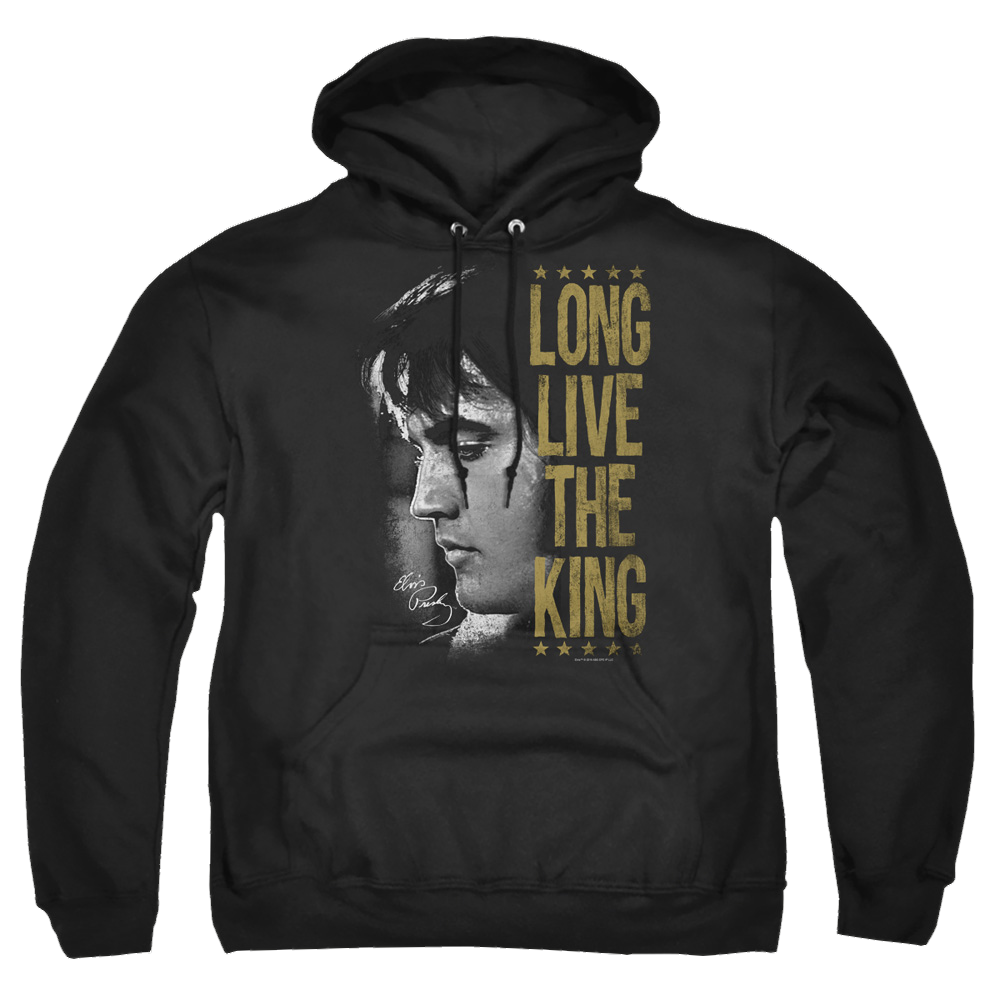 Elvis Presley Long Live The King - Pullover Hoodie Pullover Hoodie Elvis Presley