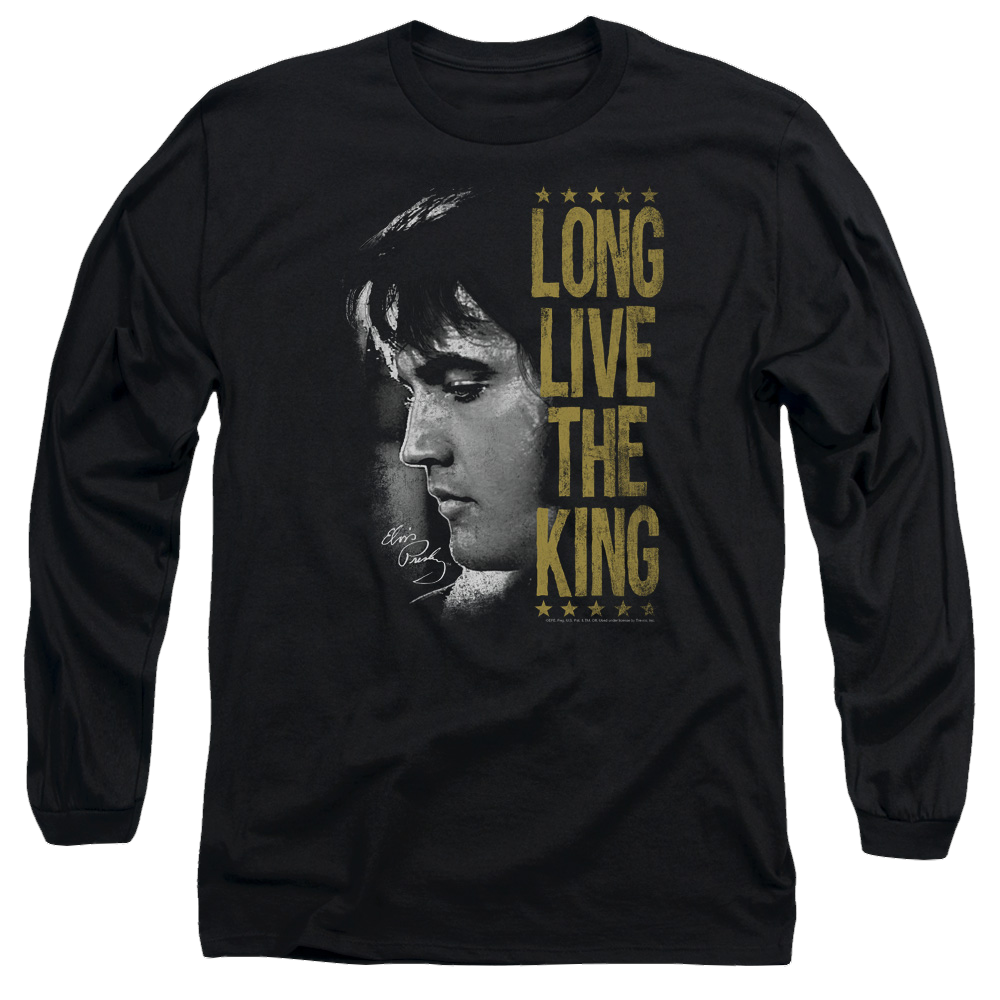 Elvis Presley Long Live The King - Men's Long Sleeve T-Shirt Men's Long Sleeve T-Shirt Elvis Presley