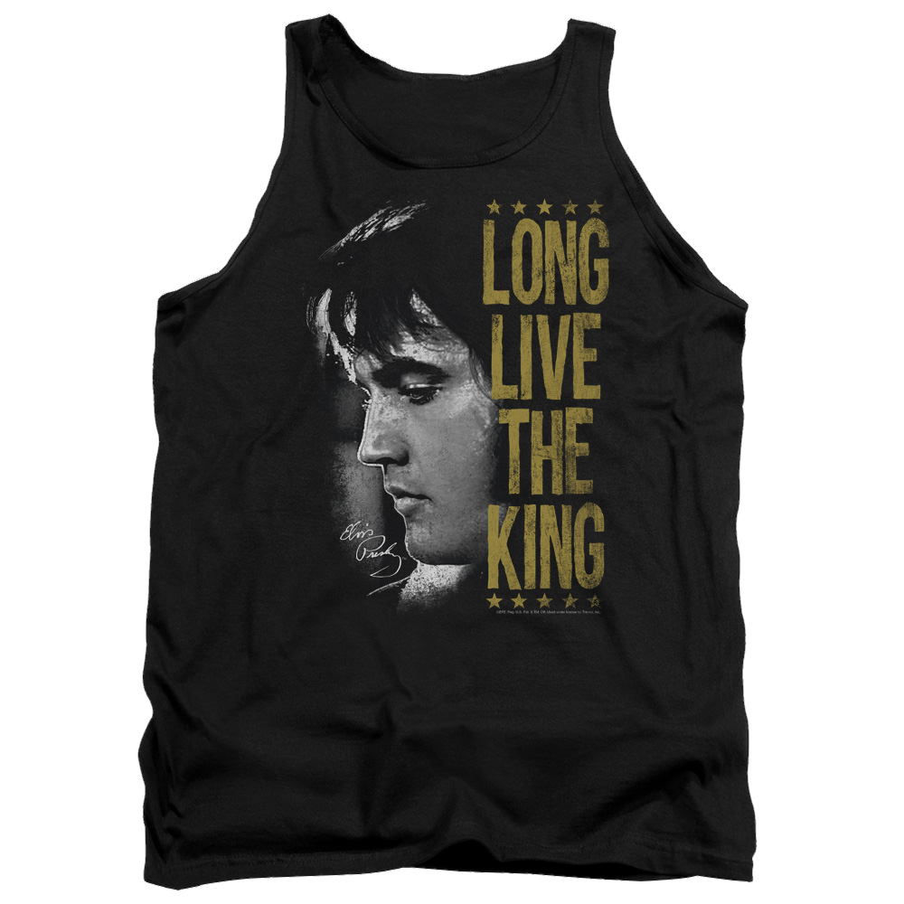 Elvis Presley Long Live The King Men's Tank Men's Tank Elvis Presley