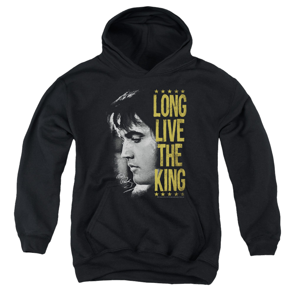 Elvis Presley Long Live The King - Youth Hoodie (Ages 8-12) Youth Hoodie (Ages 8-12) Elvis Presley
