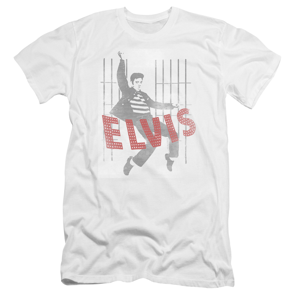 Elvis Presley Iconic Pose - Men's Premium Slim Fit T-Shirt Men's Premium Slim Fit T-Shirt Elvis Presley