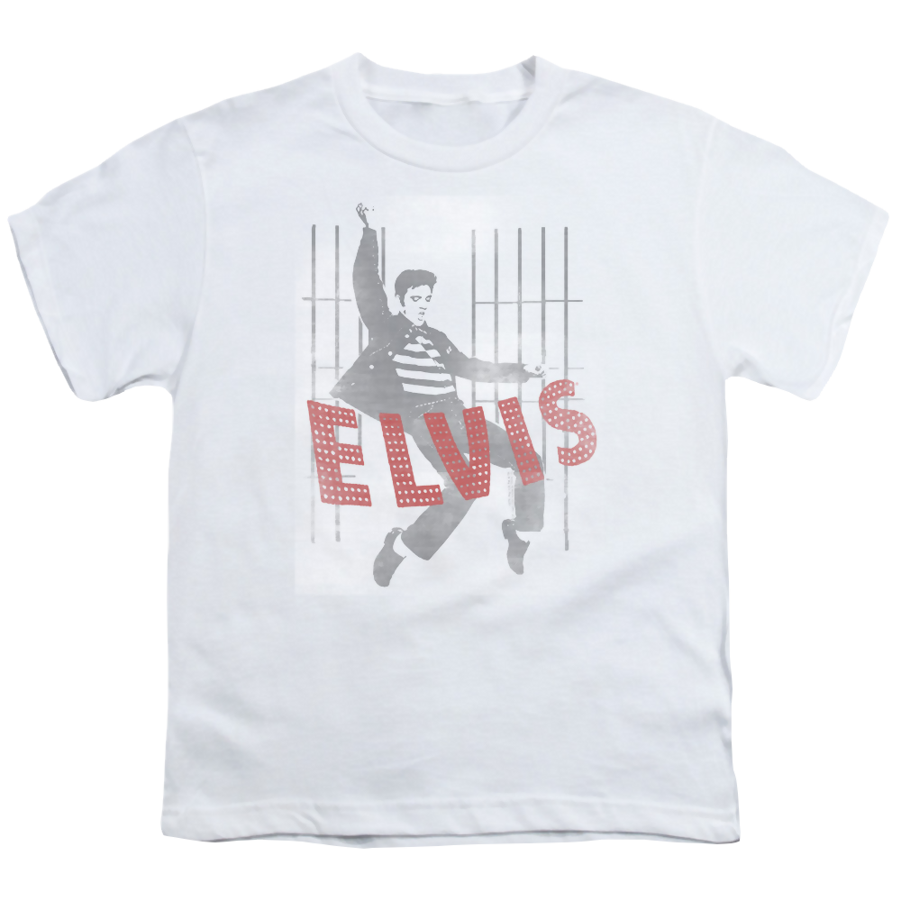 Elvis Presley Iconic Pose - Youth T-Shirt (Ages 8-12) Youth T-Shirt (Ages 8-12) Elvis Presley
