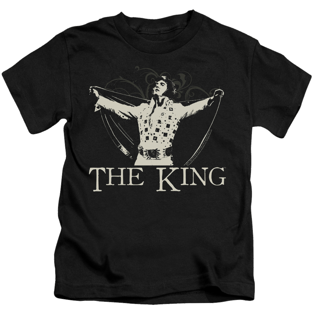 Elvis Presley Ornate King - Kid's T-Shirt (Ages 4-7) Kid's T-Shirt (Ages 4-7) Elvis Presley