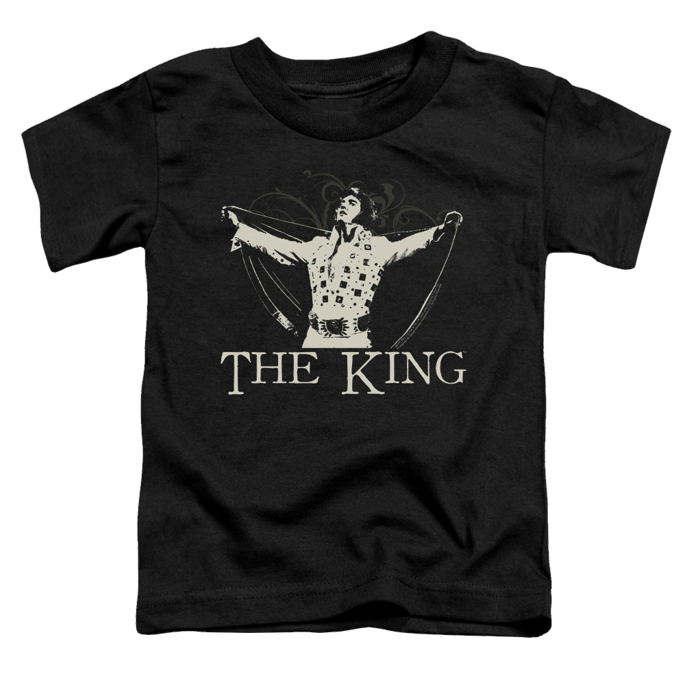 Elvis Presley Ornate King - Toddler T-Shirt Toddler T-Shirt Elvis Presley