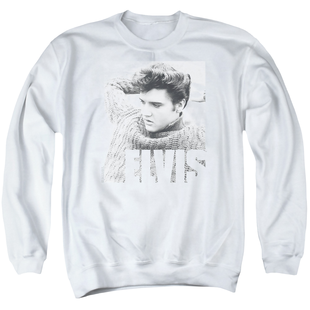 Elvis Presley Relaxing - Men's Crewneck Sweatshirt Men's Crewneck Sweatshirt Elvis Presley