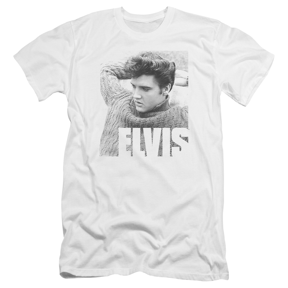 Elvis Presley Relaxing - Men's Premium Slim Fit T-Shirt Men's Premium Slim Fit T-Shirt Elvis Presley