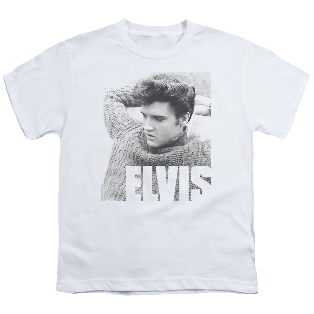 Elvis Presley Relaxing - Youth T-Shirt (Ages 8-12) Youth T-Shirt (Ages 8-12) Elvis Presley
