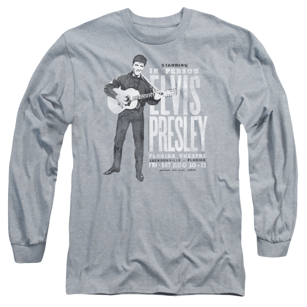 Elvis Presley In Person - Men's Long Sleeve T-Shirt Men's Long Sleeve T-Shirt Elvis Presley