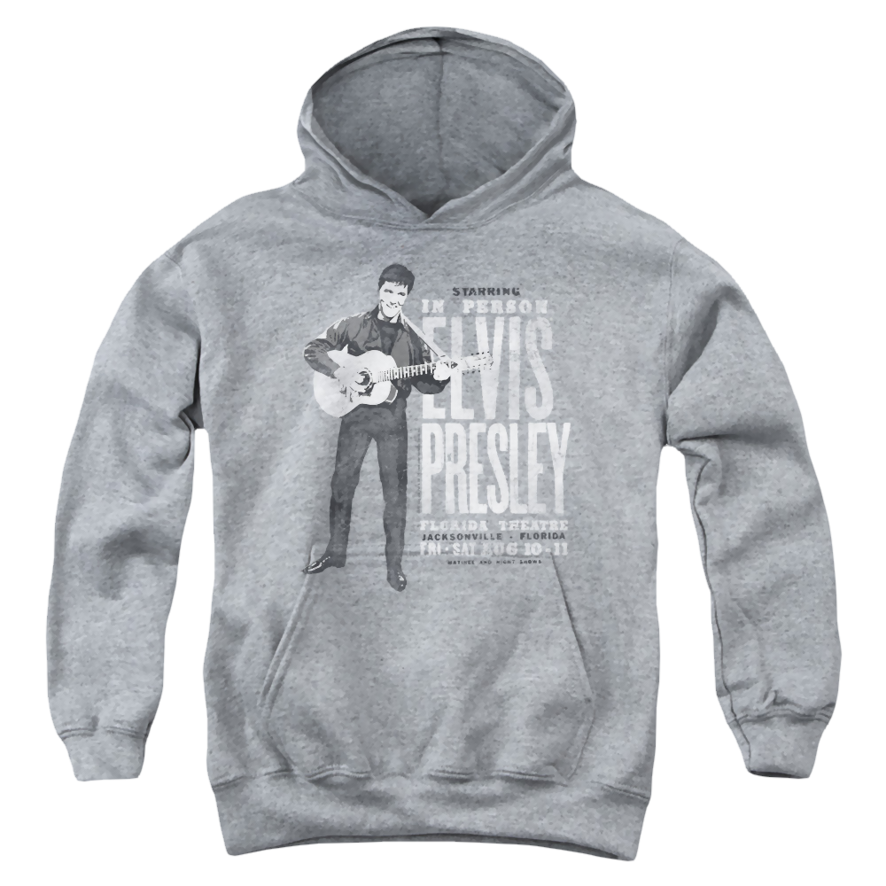 Elvis Presley In Person - Youth Hoodie (Ages 8-12) Youth Hoodie (Ages 8-12) Elvis Presley