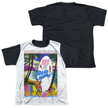 Elvis Presley Blue Hawaii - Youth Black Back T-Shirt (Ages 8-12) Youth Black Back T-Shirt (Ages 8-12) Elvis Presley