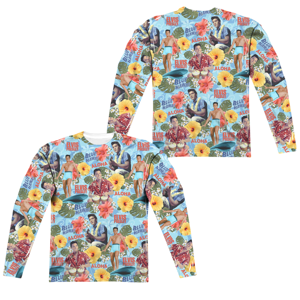 Elvis Presley Surfs Up - Men's All-Over Print Long Sleeve Men's All-Over Print Long Sleeve Elvis Presley