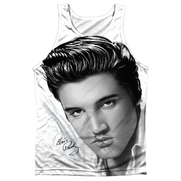 Elvis Presley Stare 2 men's all-over print tank