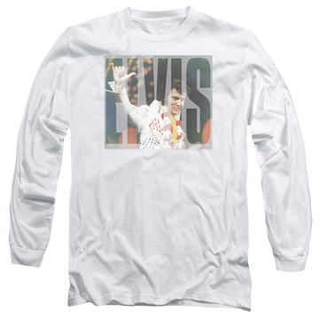 Elvis Presley Aloha Knockout - Men's Long Sleeve T-Shirt Men's Long Sleeve T-Shirt Elvis Presley