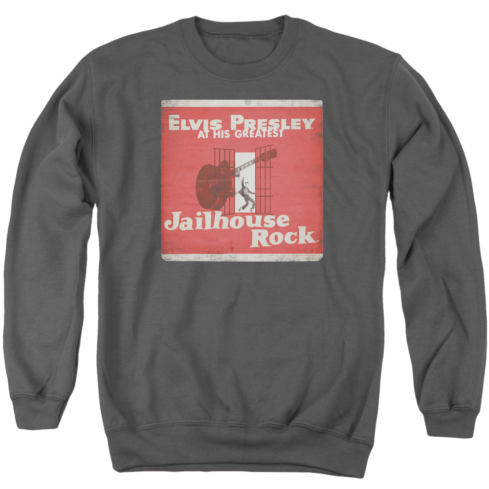 Elvis Presley Greatest - Men's Crewneck Sweatshirt Men's Crewneck Sweatshirt Elvis Presley