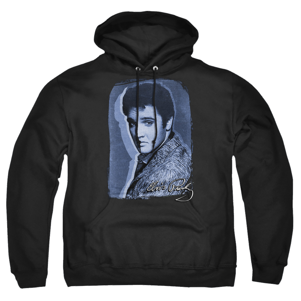 Elvis Presley Overlay - Pullover Hoodie Pullover Hoodie Elvis Presley