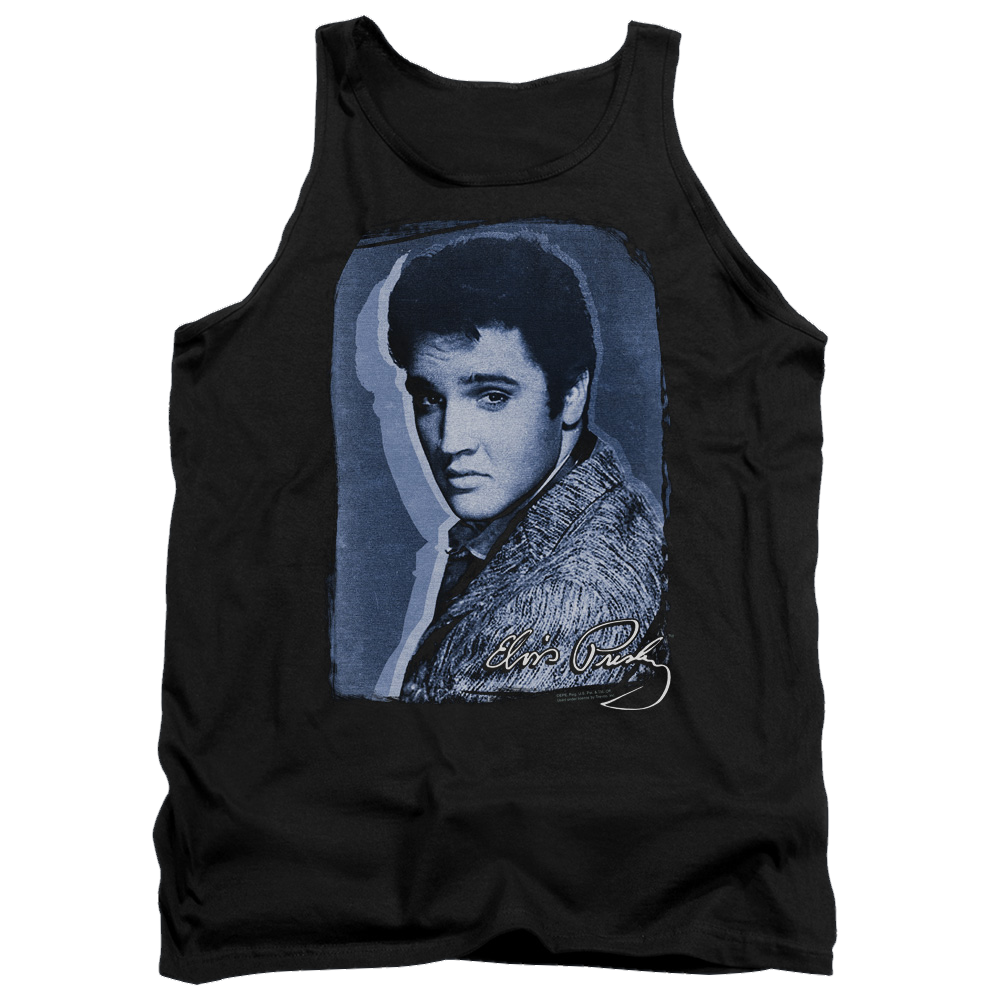 Elvis Presley Overlay Men's Tank Men's Tank Elvis Presley