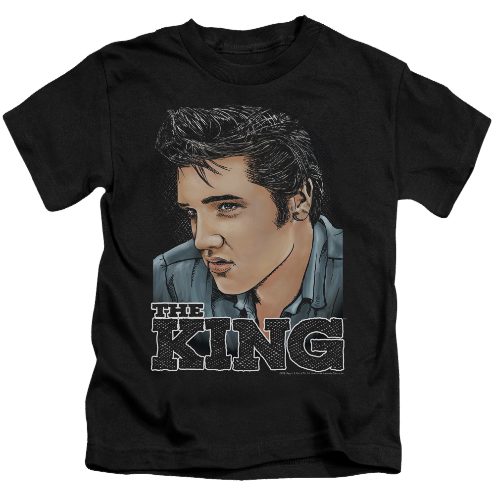 Elvis Presley Graphic King - Kid's T-Shirt (Ages 4-7) Kid's T-Shirt (Ages 4-7) Elvis Presley
