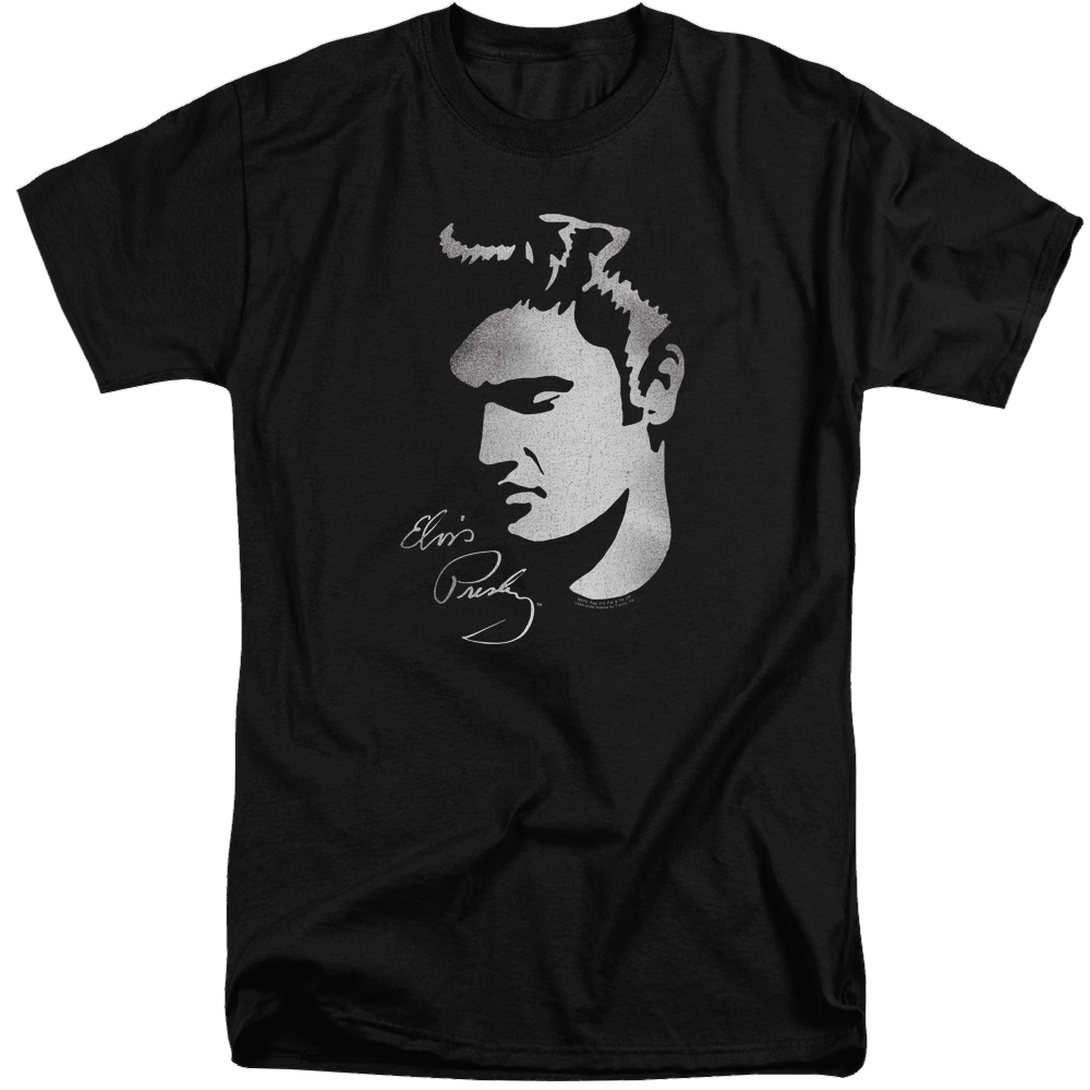 Elvis Presley Simple Face - Men's Tall Fit T-Shirt Men's Tall Fit T-Shirt Elvis Presley