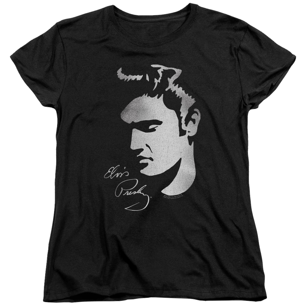 Elvis Presley Simple Face - Women's T-Shirt Women's T-Shirt Elvis Presley