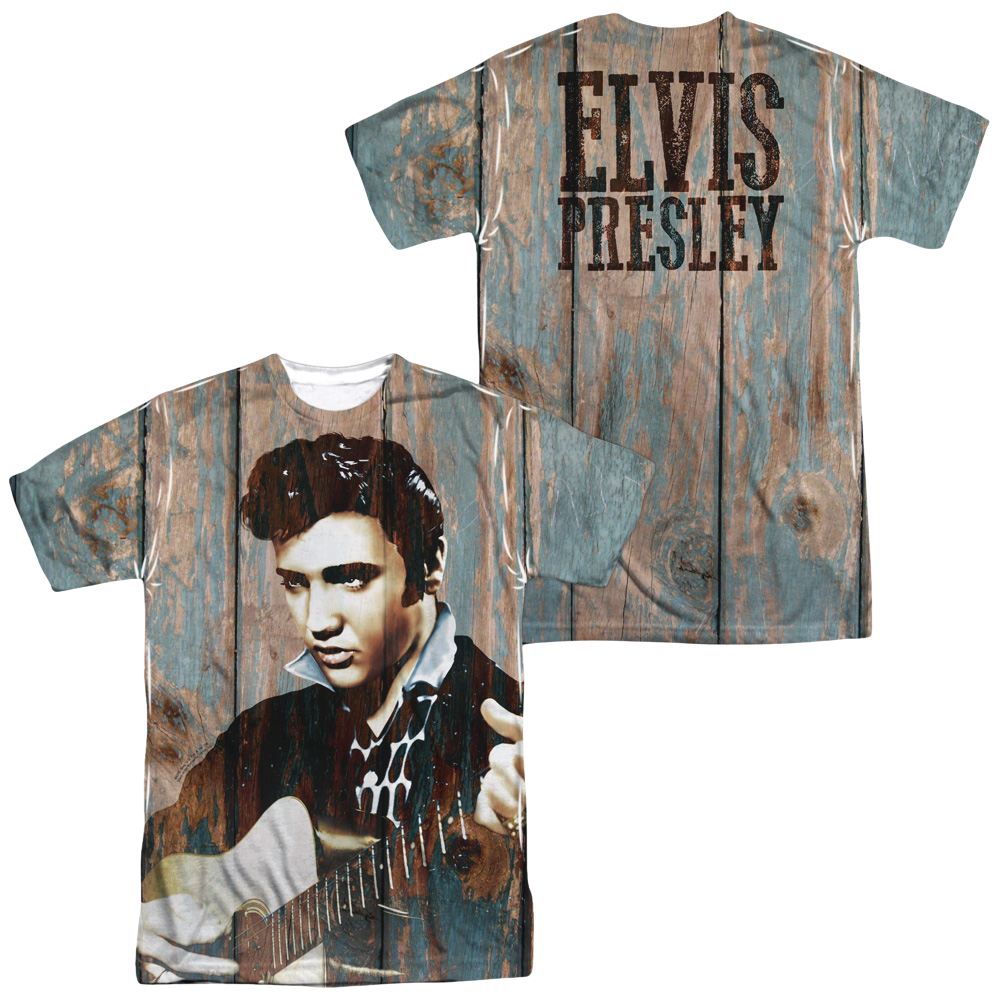 Elvis Presley Woodgrain Men's All Over Print T-Shirt Men's All-Over Print T-Shirt Elvis Presley