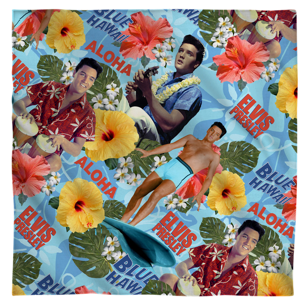 Elvis - Blue Hawaii - Bandana Bandanas Elvis Presley