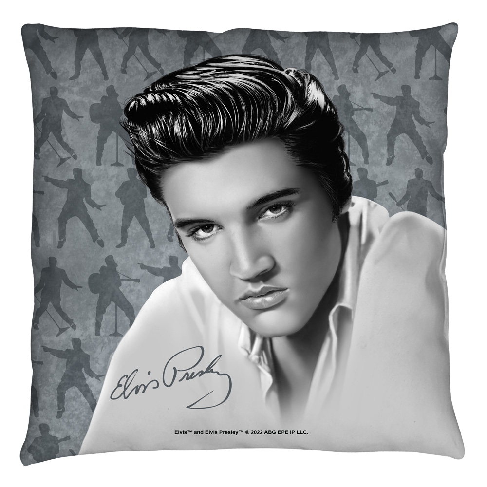 Elvis Moves Throw Pillow - Main Image