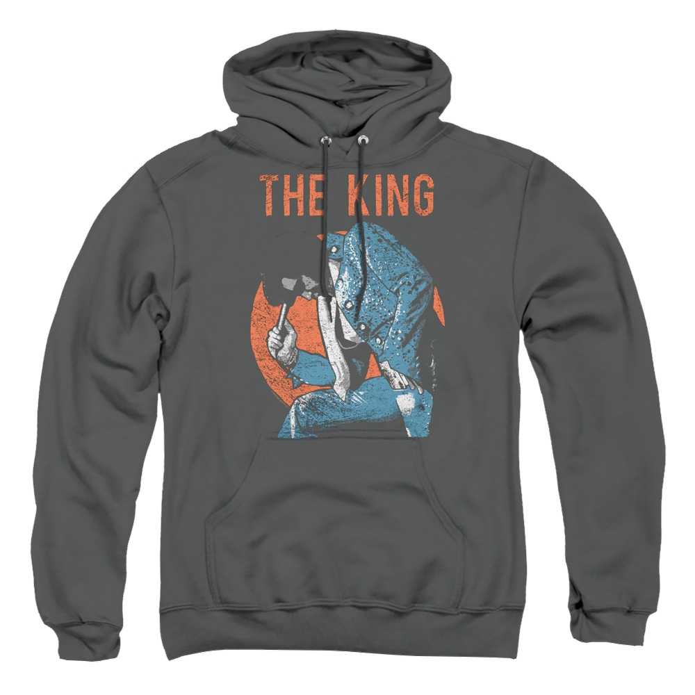 Elvis Presley Mic In Hand - Pullover Hoodie Pullover Hoodie Elvis Presley