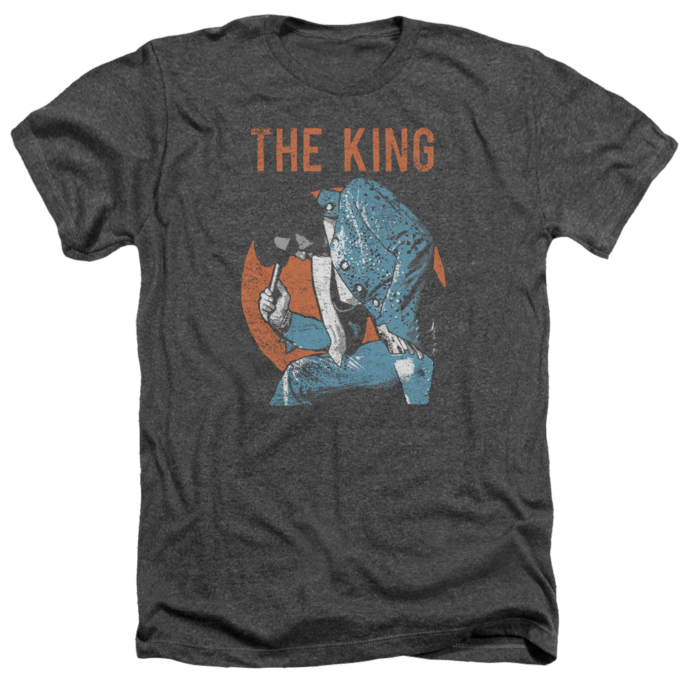 Elvis Presley Mic In Hand - Men's Heather T-Shirt Men's Heather T-Shirt Elvis Presley