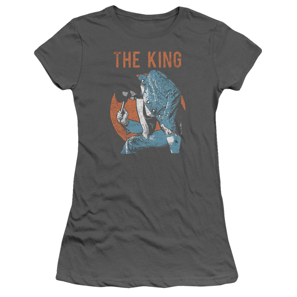 Elvis Presley Mic In Hand - Juniors T-Shirt Juniors T-Shirt Elvis Presley