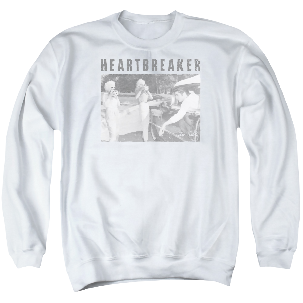 Elvis Presley Heartbreaker - Men's Crewneck Sweatshirt Men's Crewneck Sweatshirt Elvis Presley