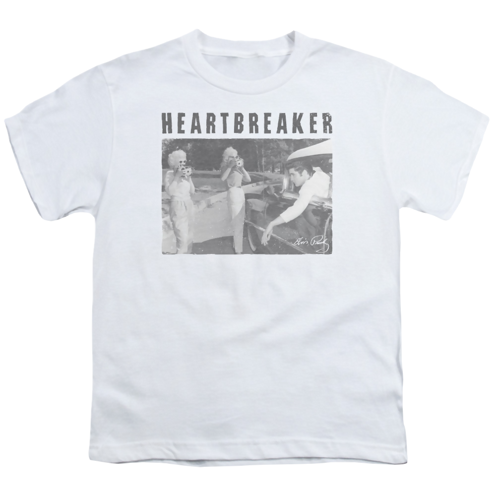 Elvis Presley Heartbreaker - Youth T-Shirt (Ages 8-12) Youth T-Shirt (Ages 8-12) Elvis Presley