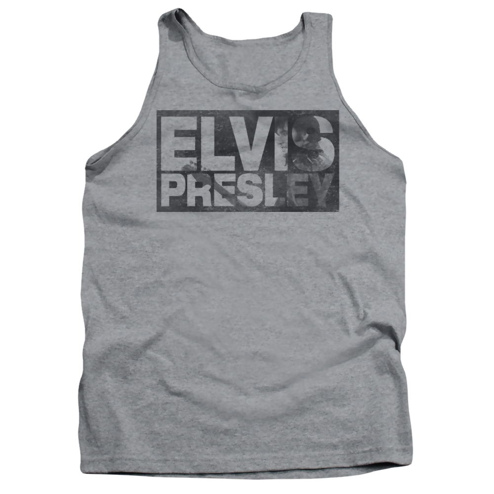 Elvis Presley Block Letters Men's Tank Men's Tank Elvis Presley