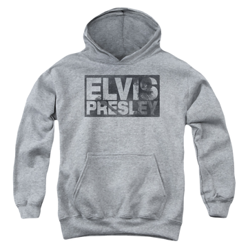 Elvis Presley Block Letters - Youth Hoodie (Ages 8-12) Youth Hoodie (Ages 8-12) Elvis Presley