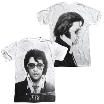 Elvis Presley Mugshot Men's All Over Print T-Shirt Men's All-Over Print T-Shirt Elvis Presley
