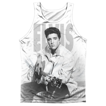 Elvis Presley Play Me A Song men's all-over print tank