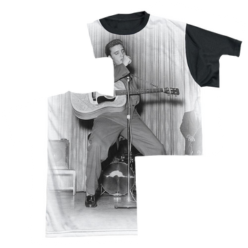 Elvis Presley On Your Toes men's black back t-shirt